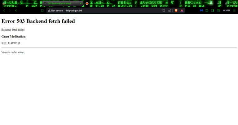Hacktivist Vanguard Takes Down Bangladesh Post Websites in Solidarity with Student Protests