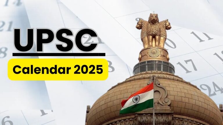 UPSC Revised Calendar 2025: Check Dates for Upcoming Exams