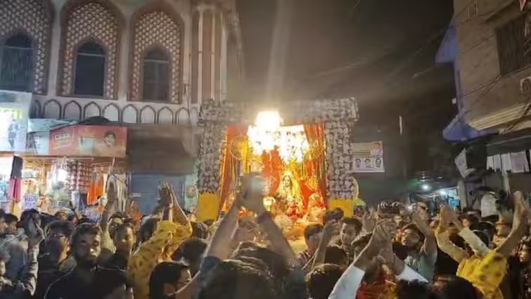 Aligarh: Shobha Yatra Passes Through Abdul Karim Crossing After 50 Years, SSP Says “No Permission for Route Change”