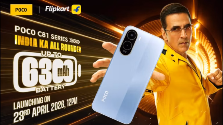 POCO C81 Series Officially Launched in India: Unpacking the 6,300mAh Battery Beast and 120Hz Display Under ₹11,000