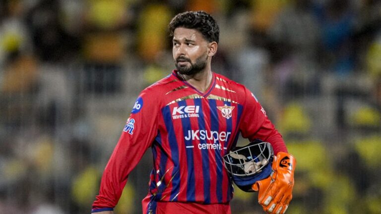 Rishabh Pant Steps Down as Lucknow Super Giants Captain After Disappointing IPL 2026 Campaign