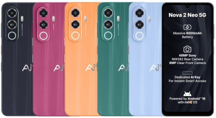 Ai+ Launches Nova 2 Neo 5G & Nova 2 Pro 5G