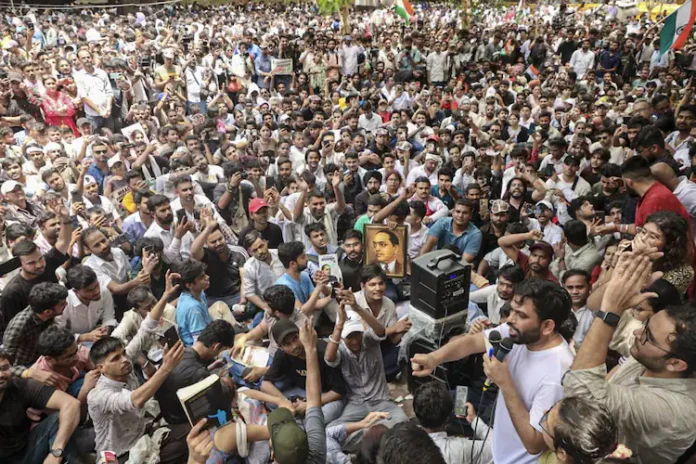 Cockroach Janta Party Protest